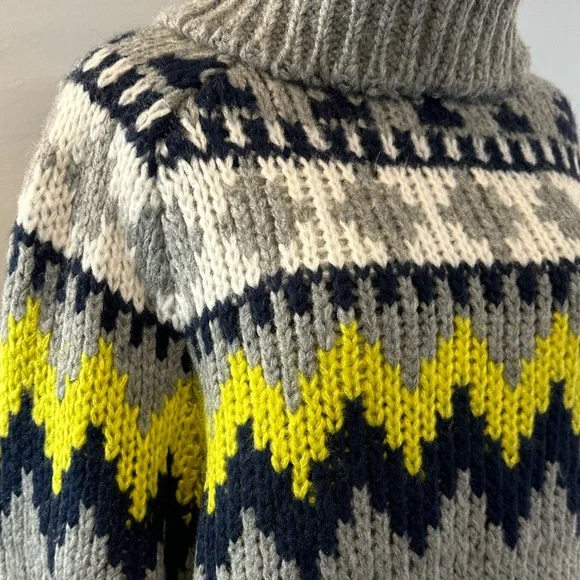 Jhon &Jenn Mason Sweater In Neon Lights Size M - Picture 3 of 11